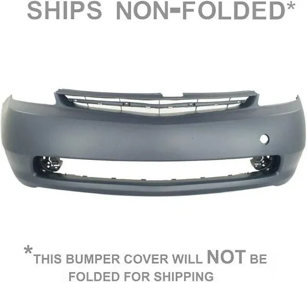 Primered Front Bumper Cover Fascia Fit for 2004-2009 Toyota Prius Sedan