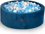 Fulton & Ivy Premium Baby and Toddler Ball Pit (35"x11.8") | Easy to Clean Memory Foam Ball Pit Made with Non-Toxic Materials | Durable Ball Pits for Toddlers 1-3 (Balls Not Included)