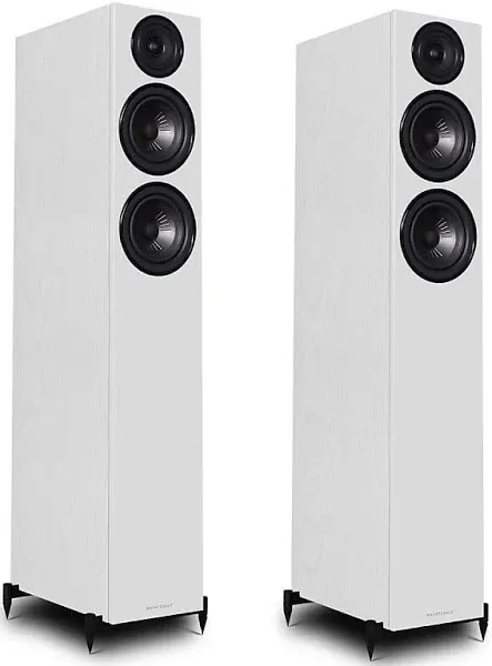 Wharfedale Diamond 12.4 Floorstanding Speaker, White #WHD124WHT