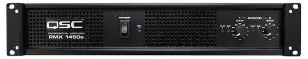 QSC RMX 1450a 1400W 2-Channel Rack Mountable Power Amplifier