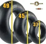 River Tube Snow &amp; Swim Tube 38&#034; Heavy Duty Commercial Grade Rubber Inner Tube US