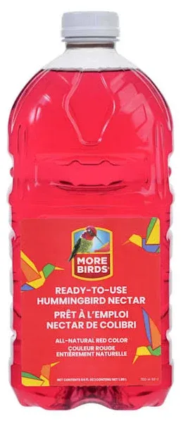 More Birds Health Plus Ready to Use Hummingbird Nectar Natural Red (700)