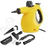 Comforday Multi-Purpose Steam Cleaner with 9-Piece Accessories, Perfect for Stain Removal, Curtains, Car Seats, Floor, Bathroom, (Yellow)