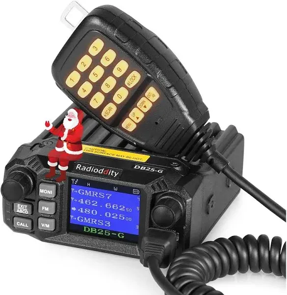 Radioddity DB20-G GMRS Mobile Radio