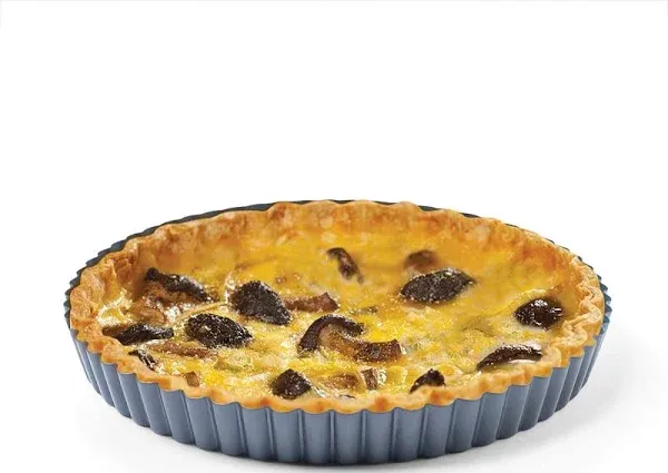 Fox Run Loose Bottom Quiche Pan, 9-Inch, Preferred Non-Stick