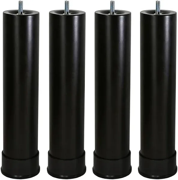 11 Inch Metal Adjustable Bed Base Frame Leg 11&#039;&#039; compatible 4pcs-black