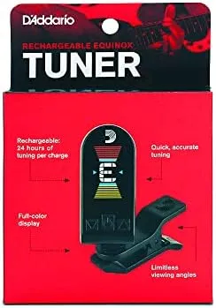 D'Addario Equinox Rechargeable Tuner