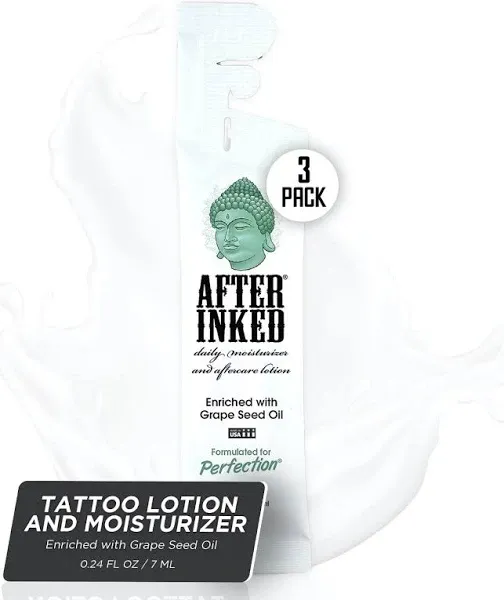 After Inked Tattoo Moisturizer and Aftercare Lotion