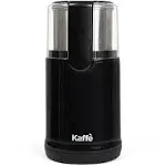 Kaffe KF5010 Electric Blade Coffee Grinder with Removable Cup (Black)