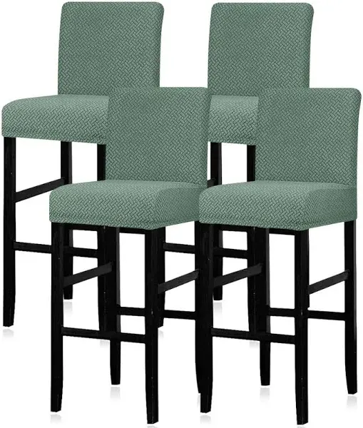 Lellen Reusable Pub Counter Stool Chair Covers