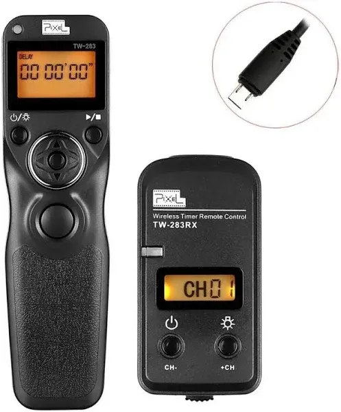 Pixel Timer Remote Control Wireless Tw-283/Dc2 For Nikon