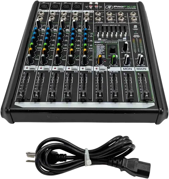 Mackie ProFX8v2 8-Channel Effects Mixer with USB