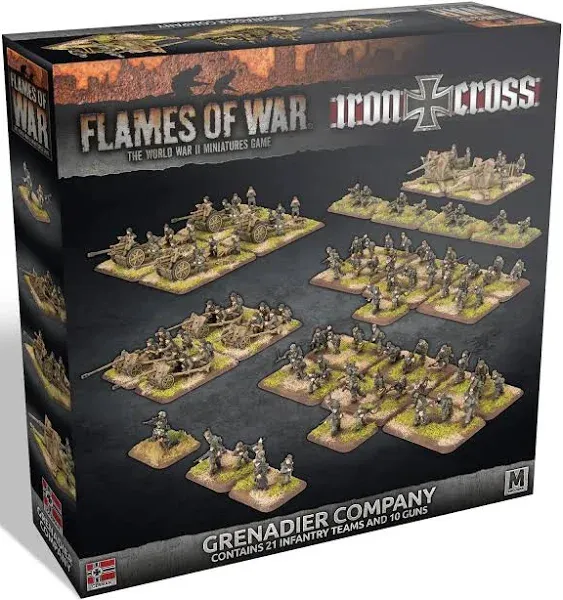 Flames of War Iron Cross Grenadier Company