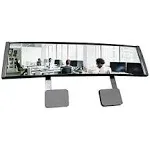 Modtek New! High Definition Wide Angle Rear View Mirror for PC Monitors or Anywhere: EX Large JJ144864