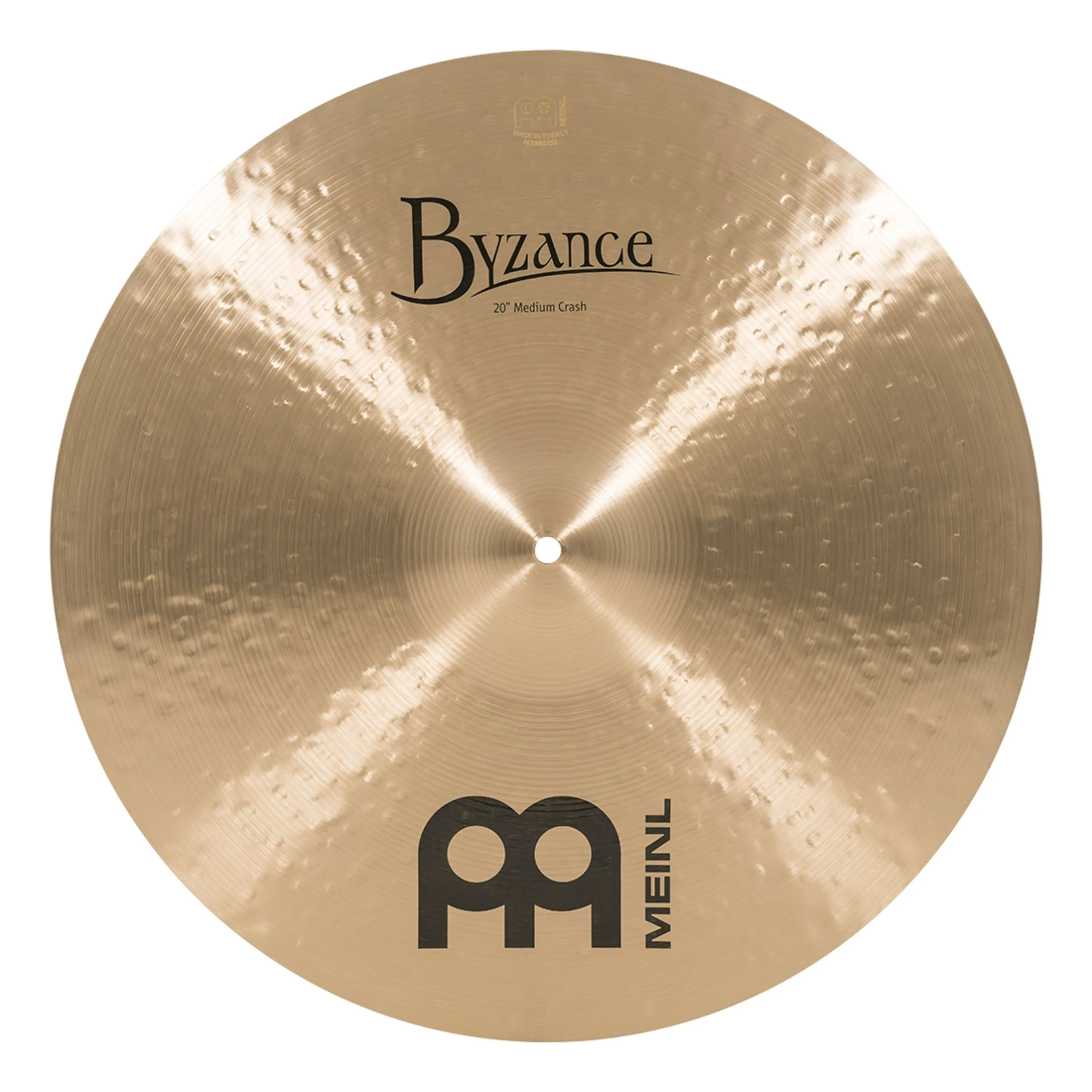 Meinl Byzance Traditional Extra Thin Hammered Crash Cymbal 20