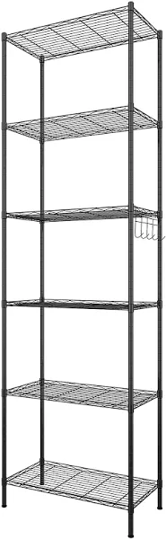 Himimi 6-Tier Wire Shelving Unit