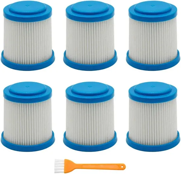 Lemige 6 Packs VPF20 Replacement Filters for Black and Decker Smartech Pet 2-in-1 Stick Vacuum