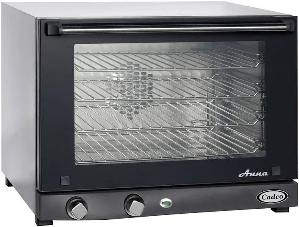 Cadco Compact Half Size Countertop Convection Oven OV-023