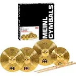 Meinl HCS Cymbal Pack with Free Splash, Sticks and Lessons