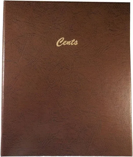 Dansco US/Canada Cents Blank Coin Album with 144 Ports #7107