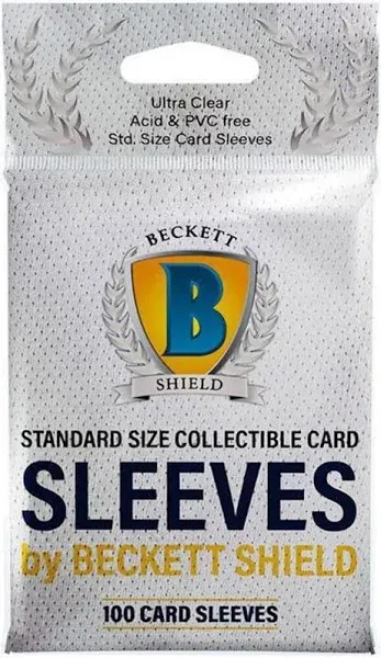 Beckett Shield Standard Card Sleeves