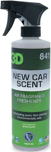 3D New Car Scent Air Freshener