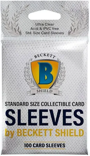 Beckett Shield Standard Card Sleeves