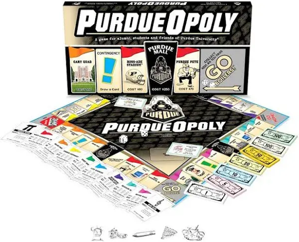 Purdueopoly By Late For The Sky Monopoly Styled Game New Sealed