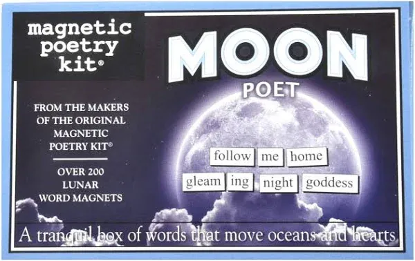 Magnetic Poetry Moon Poet