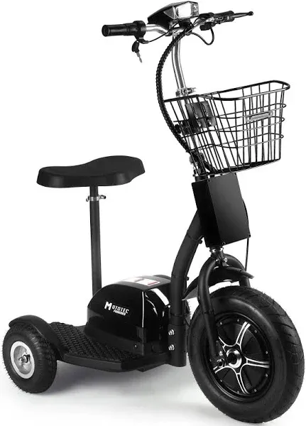 Mototec 500 Watt 48V 3 Wheel Electric Trike Mobility Scooter