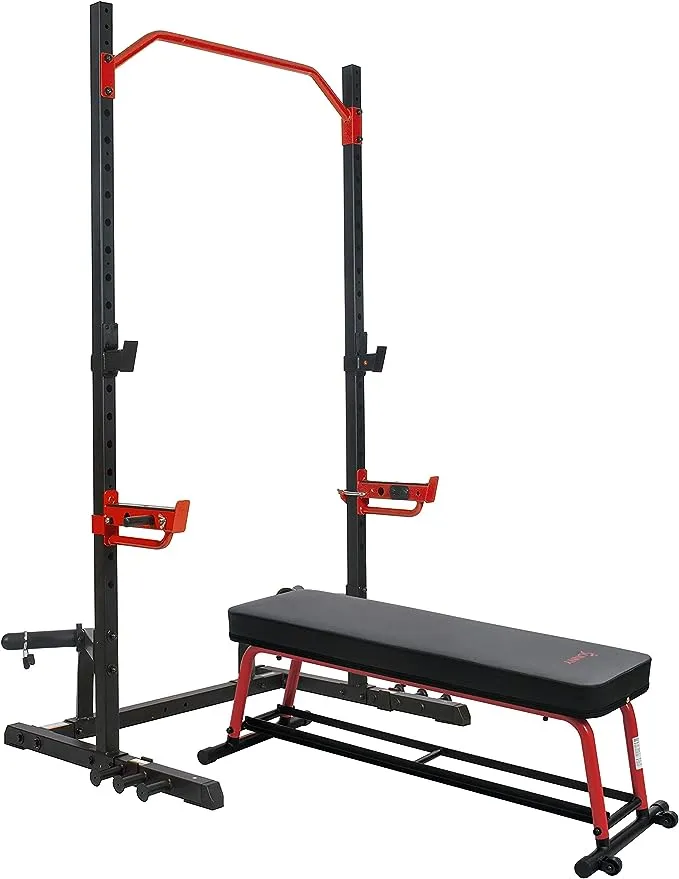 Sunny Health & Fitness J-Hook Attachment for Power Racks and Cages - SF-XFA007