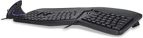 Perixx Periduo-505, Wired Ergonomic Split Keyboard and Vertical Mouse