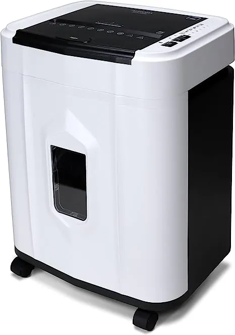 Aurora AU1580MA Professional Grade High Security 15-Sheet Micro-Cut Paper/CD and Credit Card Shredder, 60 Minutes Continuous Run time