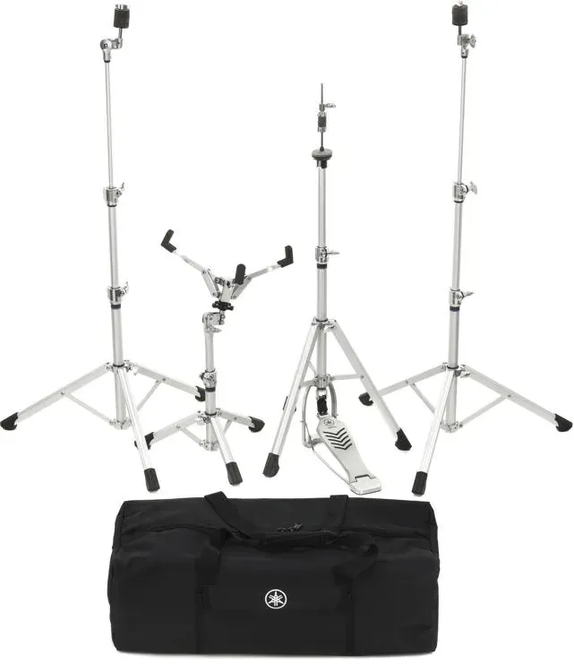 Yamaha Lightweight Premium HW-3 4-Piece Crosstown Pack, Hardware Every Gigging Drummer Must