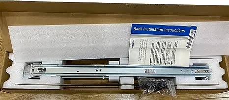 New 2U Static Rails Kit Compatible with Dell Poweredge R510 R520 R720 R720XD R730 R730XD R820 R530 R830 R540 R540XD R740 R740XD R7415 R7425 H872R 0H872R in Box