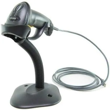 Symbol LS2208 Digital Handheld Barcode Scanner with Stand and USB Cable