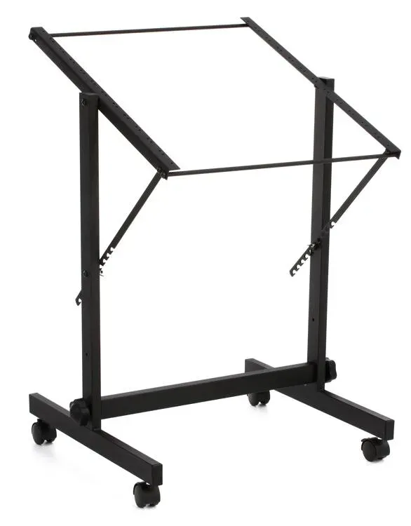 Hosa RMT-152 12U Rolling Studio Rack with Adjustable Tilt