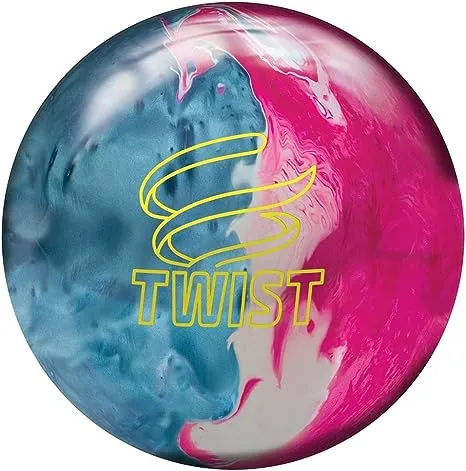 Brunswick Twist Bowling Ball  Black/Gold/Silver