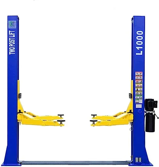 XK--10,000lbs Car Lift Auto Lift L1100 2 Post Lift Car Auto Truck Clear Floor Hoist / 36 Month Part Replacements