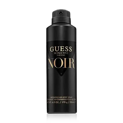 Guess Seductive Homme 6.0 oz Deodorant Body Spray for Men New In Can