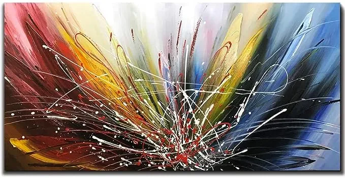 Tiancheng Art 24x48 Inch Abstract Canvas Art Paintings