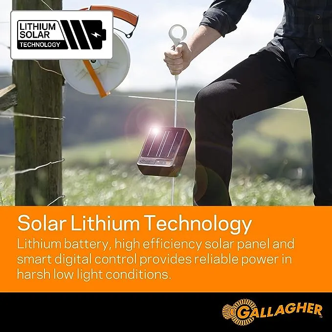 Gallagher S12 Lithium Solar Fence Energizer