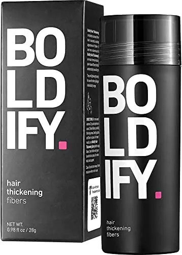 Boldify Hair Fibres for Thinning Hair (Light Blonde) 28g Bottle Undetectable & Natural Hair Filler Instantly Conceal