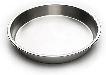 Fox Run Round Cake Stainless Steel Baking Pans, 9 inches