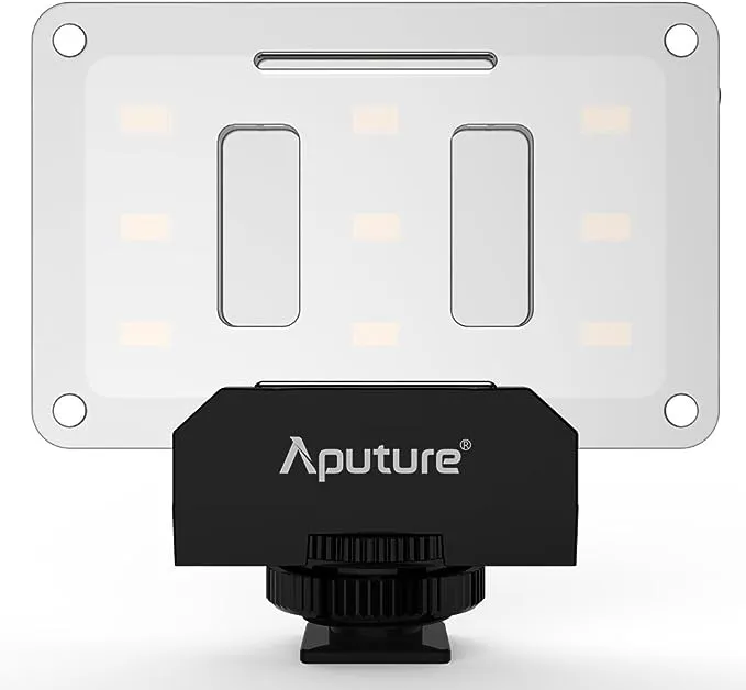 Aputure AL-M9 Torche et Lampe de Poche Lampe Torche Noir, Acier Inoxydable LED - Torches et Lampes de Poche (Lampe Torche, Noir, Acier Inoxydable, Boutons, LED, 9 Lampe(s), 5500 K)