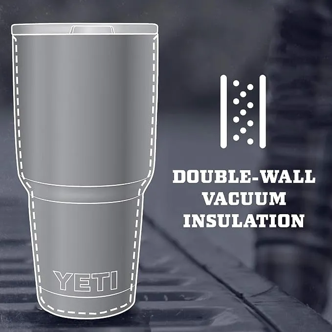 YETI Rambler 30 oz Stainless Steel Vacuum Insulated Tumbler w/MagSlider Lid