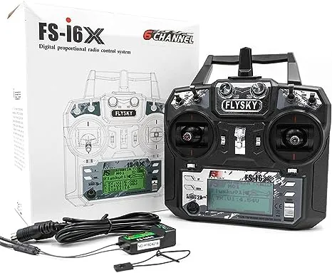 Flysky Flysky FS-i6X I6X 10CH 2.4GHz Afhds 2A RC Radio Transmitter with FS-iA10B Receiver for FPV RC Drone Engineering Vehicle Boat Robot