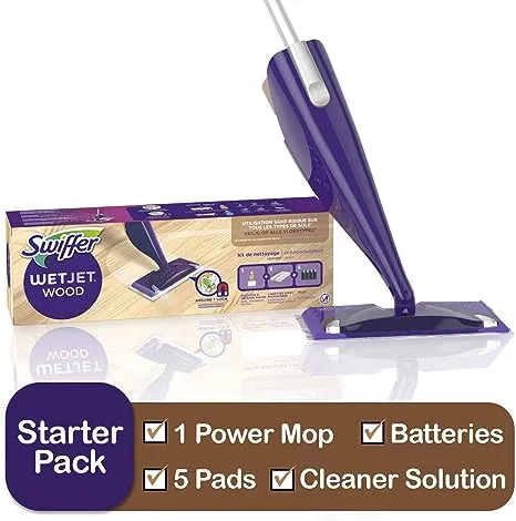 Swiffer WetJet Wood Floor Spray Mop Starter Kit - 1 ct