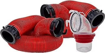 Valterra EZ Coupler Bayonet RV Sewer Hose Kit