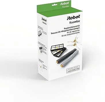 iRobot Roomba Authentic Replacement Parts - Roomba 800 and 900 Series Replenishment Kit (3 AeroForce Filters, 2 Spinning Side Brushes, and 1 Set of Multi-Surface Rubber Brushes)